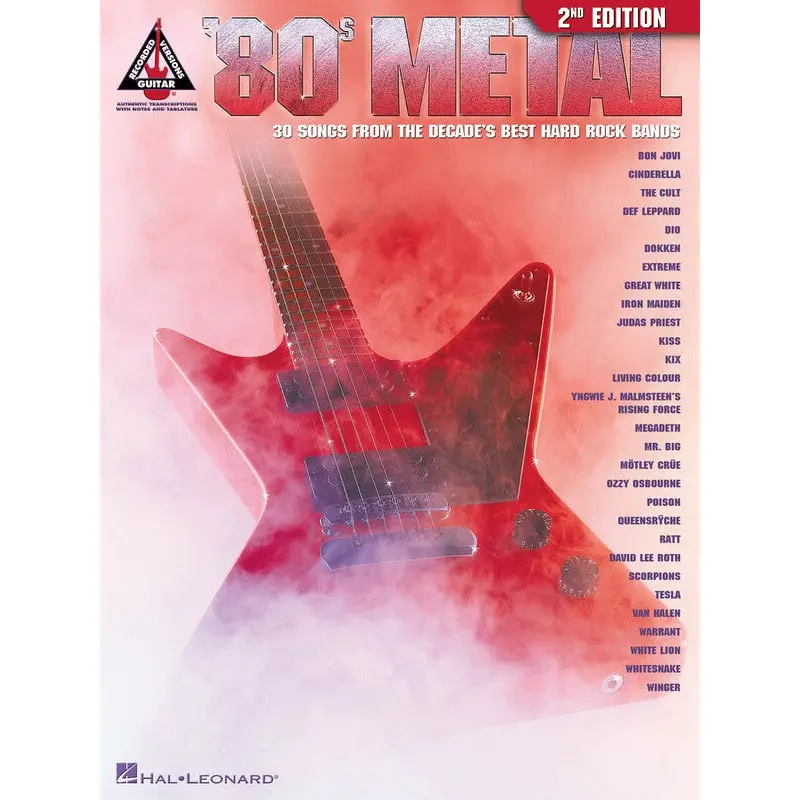 80S METAL 2ND EDITION REC VERSIONS GUITAR TAB