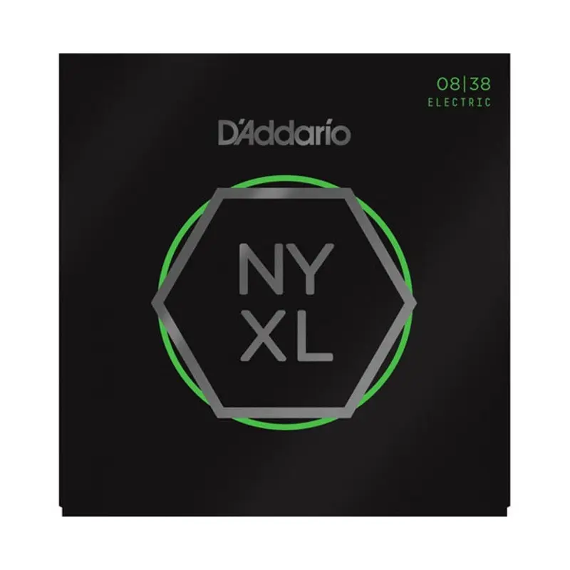 D'Addario NYXL0838 Electric Guitar Strings Nickel Wound 8-38 Super Light