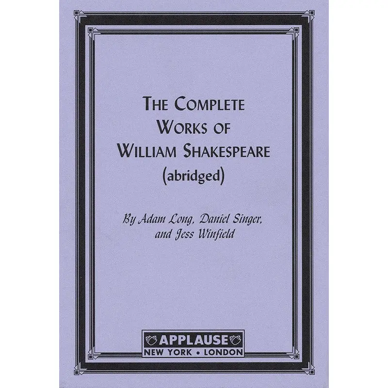 COMPLETE WORKS SHAKESPEARE ABRIDGED (PAPER)