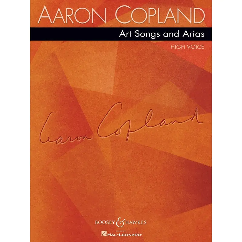 COPLAND - ART SONGS AND ARIAS HIGH VOICE