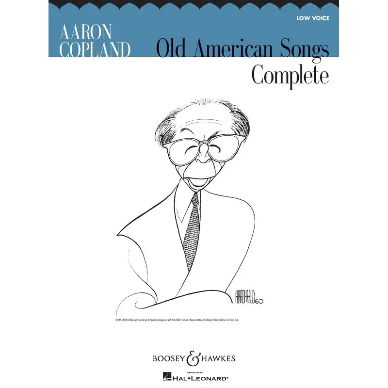 COPLAND - OLD AMERICAN SONGS COMPLETE LOW VOICE