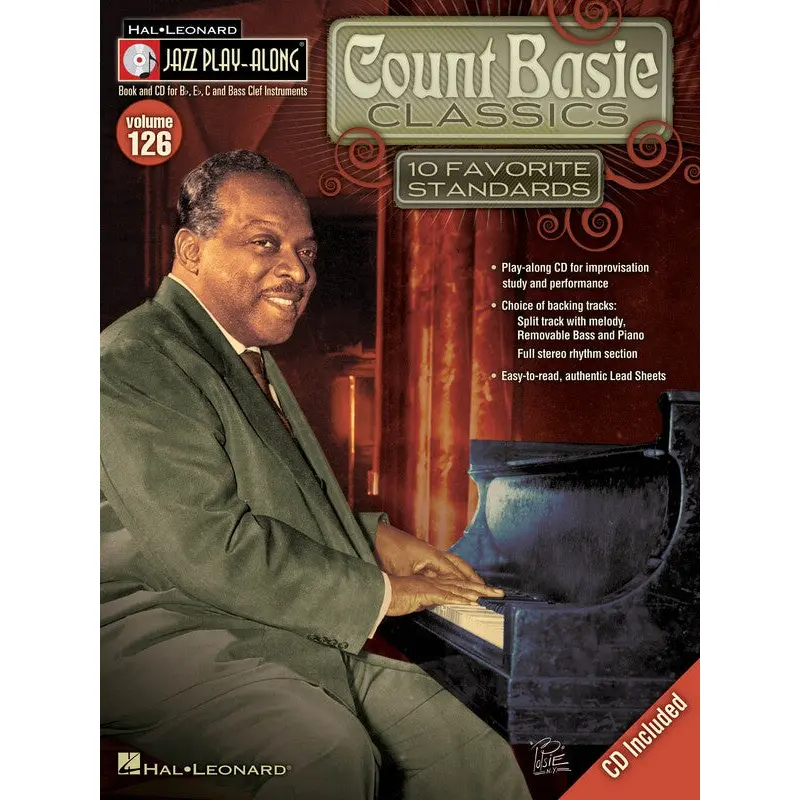 COUNT BASIE CLASSICS JAZZ PLAY ALONG BK/CD V126