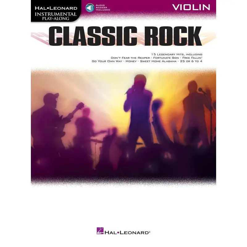 CLASSIC ROCK FOR VIOLIN BK/OLA