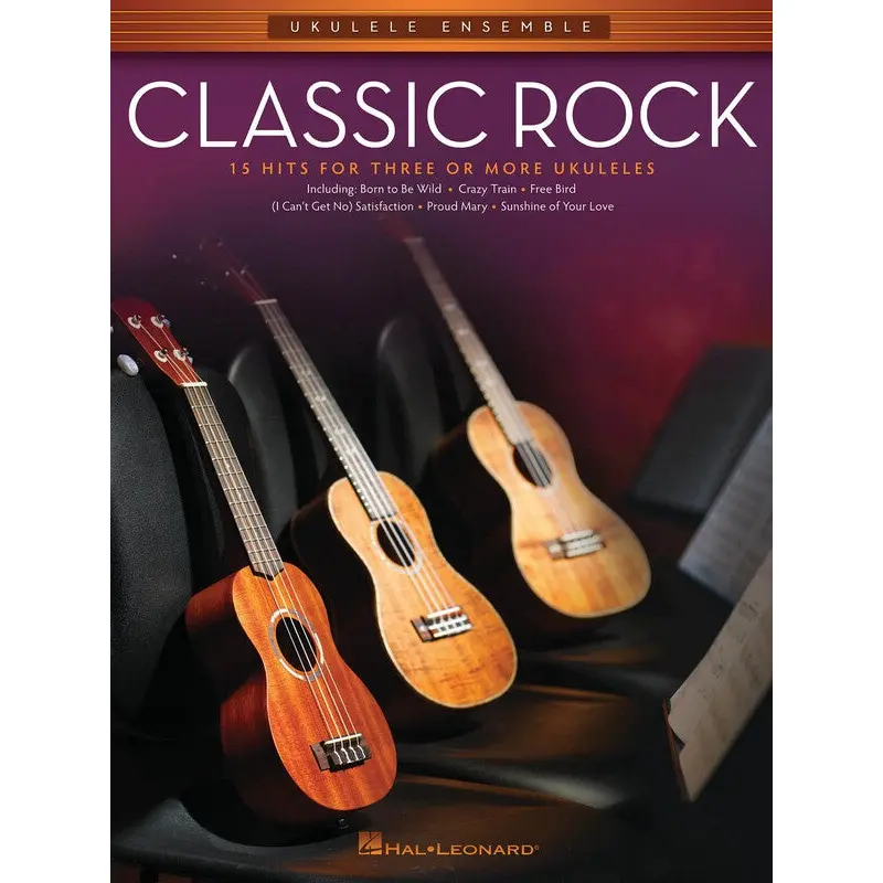 CLASSIC ROCK UKULELE ENSEMBLE MID INTERMEDIATE