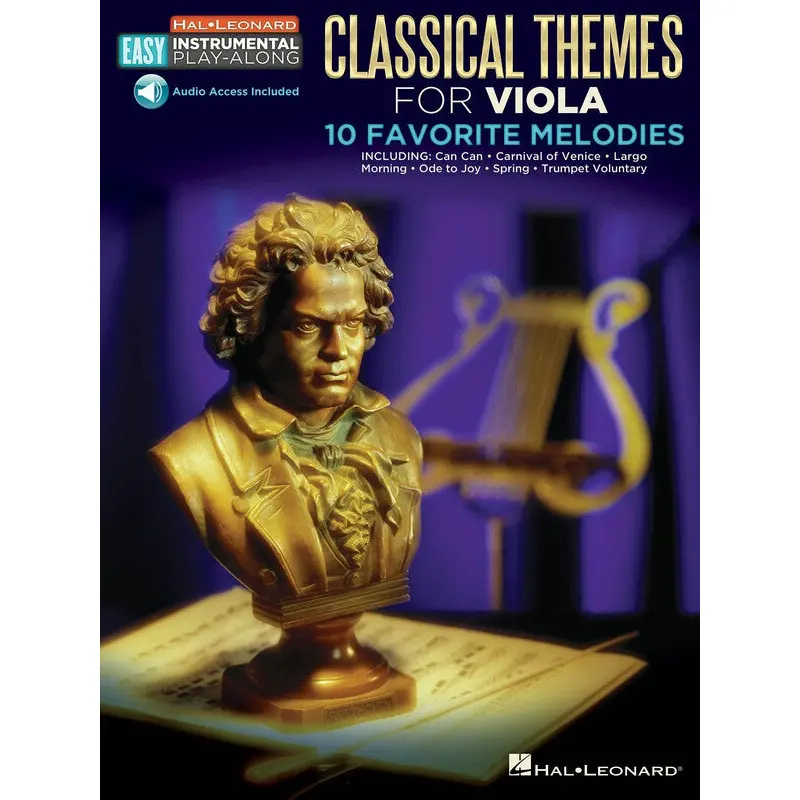 CLASSICAL THEMES VIOLA EASY INSTR PLAY ALONG