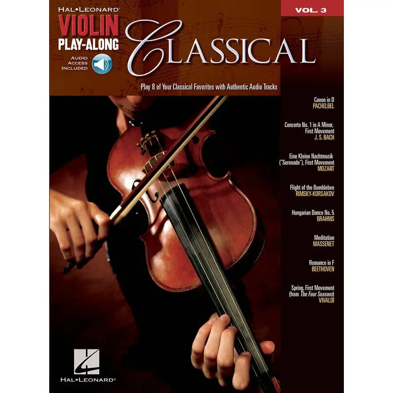 CLASSICAL VIOLIN PLAYALONG V3 BK/OLA