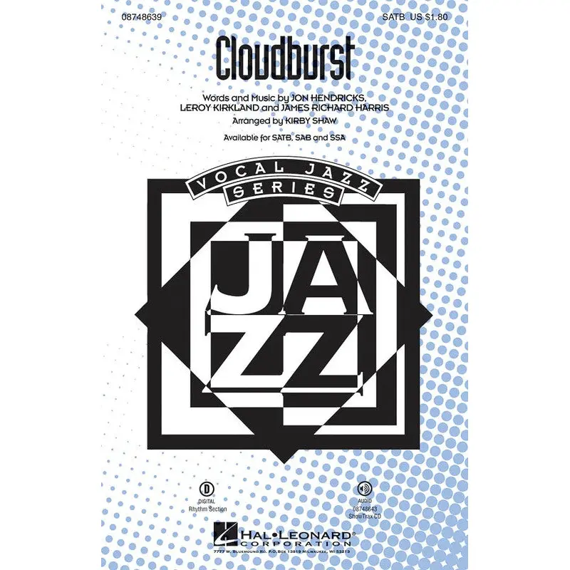 CLOUDBURST SATB