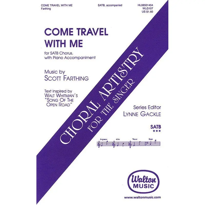 COME TRAVEL WITH ME SATB