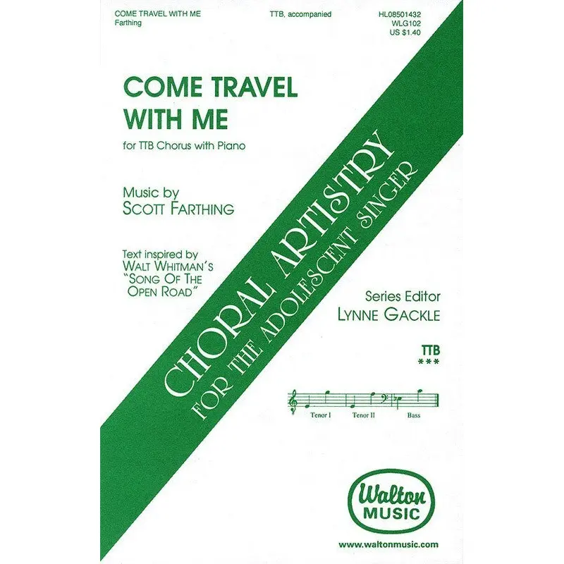 COME TRAVEL WITH ME TTB/PNO
