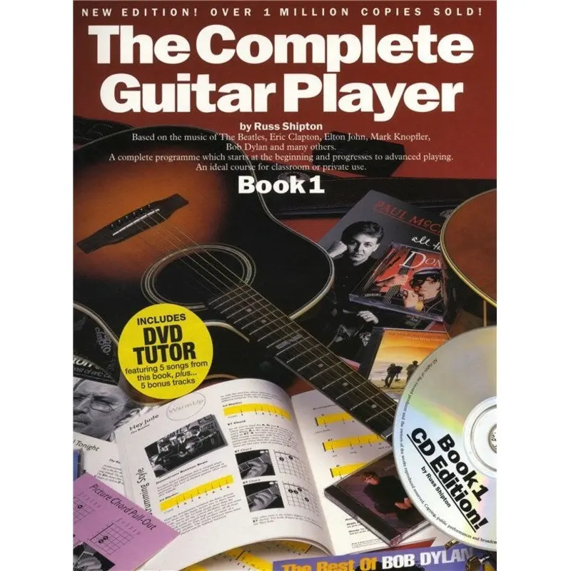 COMPLETE GUITAR PLAYER BK 1 NEW EDITION BK/CD/DVD