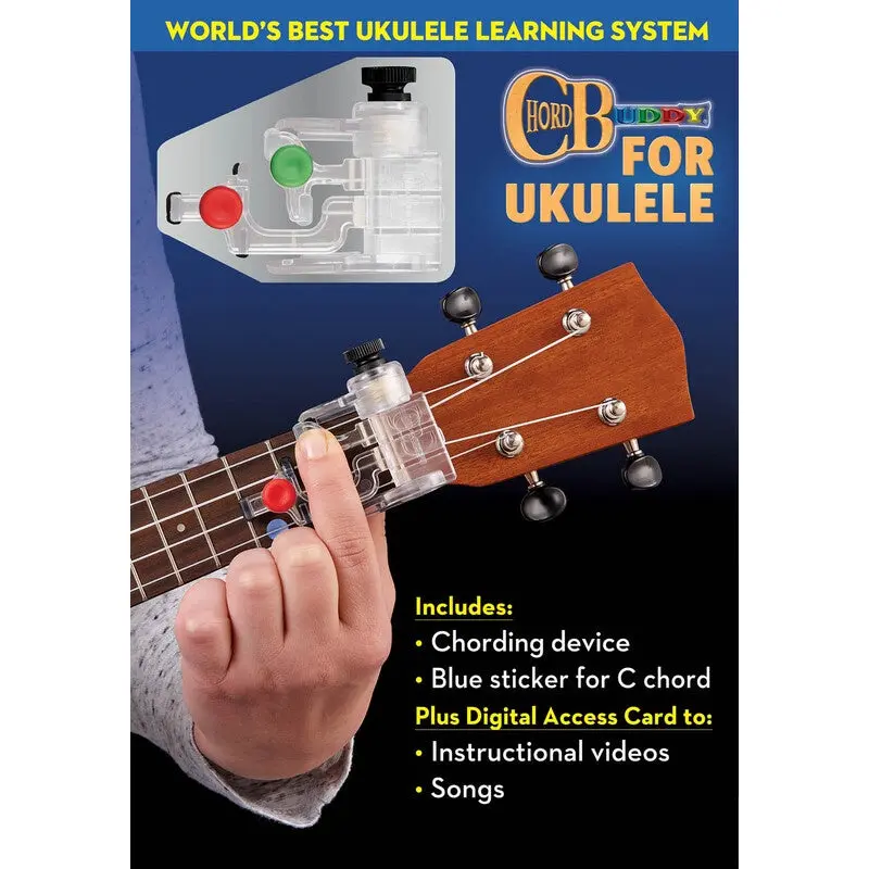CHORDBUDDY FOR UKULELE PACKAGE WITH DIGITAL ACCESS