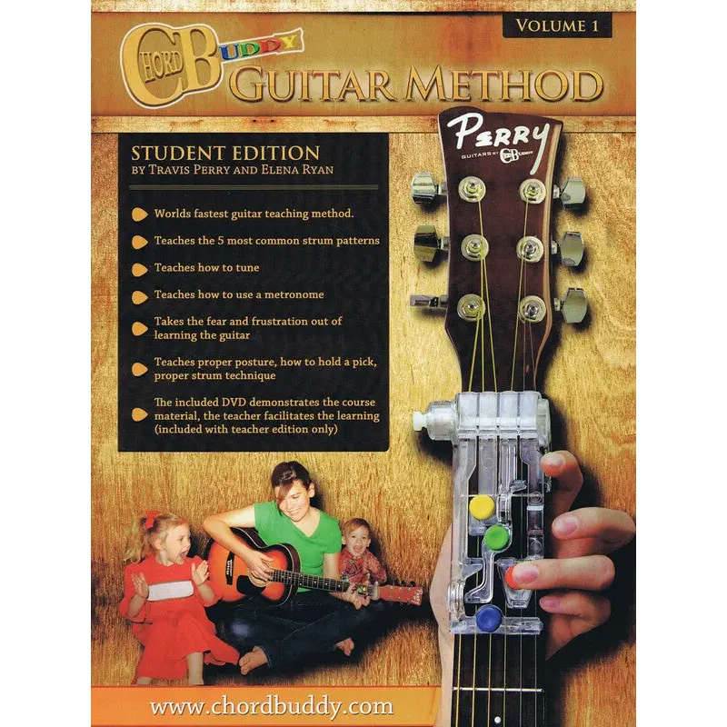 CHORDBUDDY GUITAR METHOD VOL 1 STUDENT BOOK