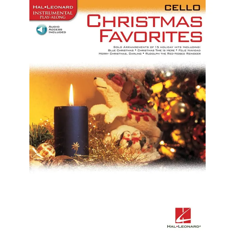CHRISTMAS FAVORITES FOR CELLO BK/CD