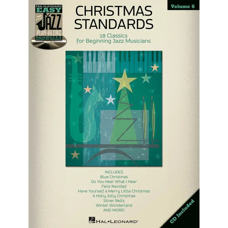 CHRISTMAS STANDARDS EASY JAZZ PLAY ALONG BK/CD V
