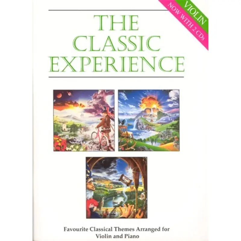CLASSIC EXPERIENCE VIOLIN/PIANO BK/2CDS
