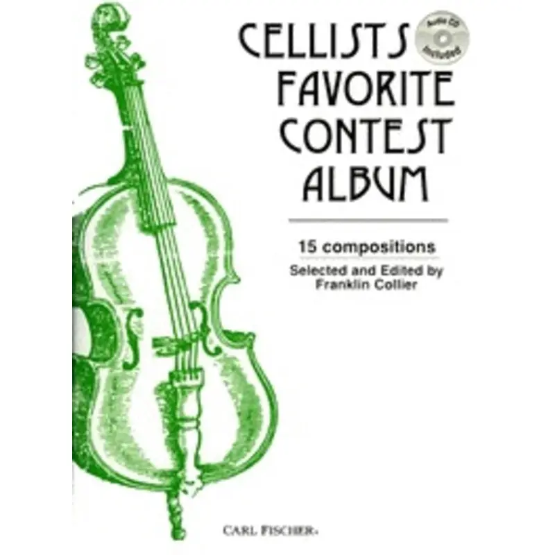 CELLISTS FAVOURITE CONTEST ALBUM BK/OLA