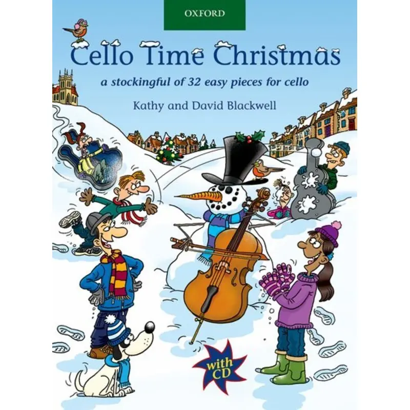 CELLO TIME CHRISTMAS BK/CD