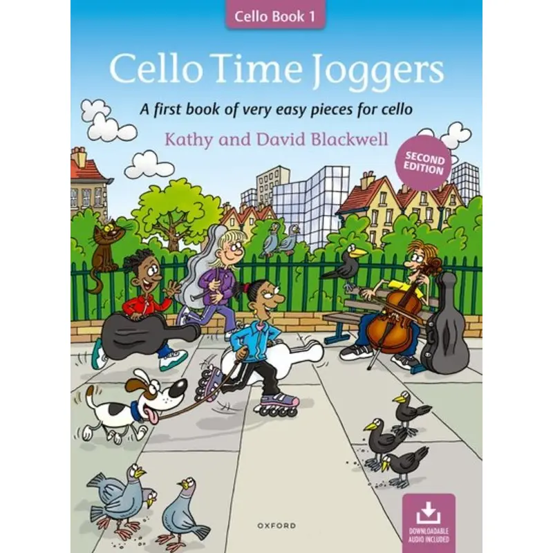 CELLO TIME JOGGERS 2ND EDITION BK/OLA