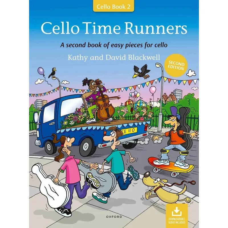 CELLO TIME RUNNERS BK/OLA 2ND EDITION