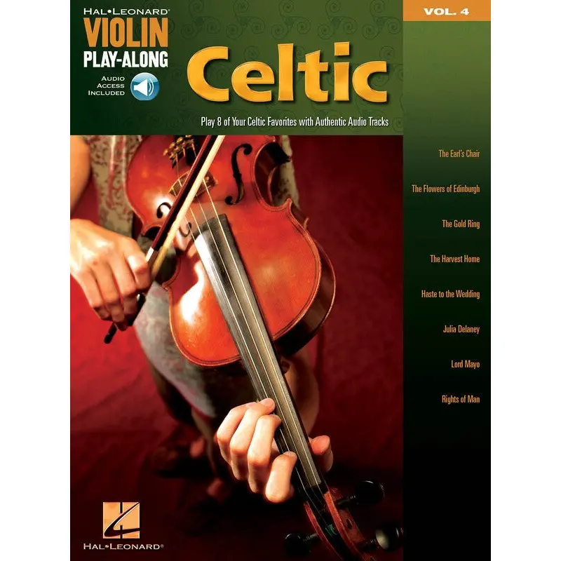 CELTIC VIOLIN PLAYALONG V4 BK/OLA
