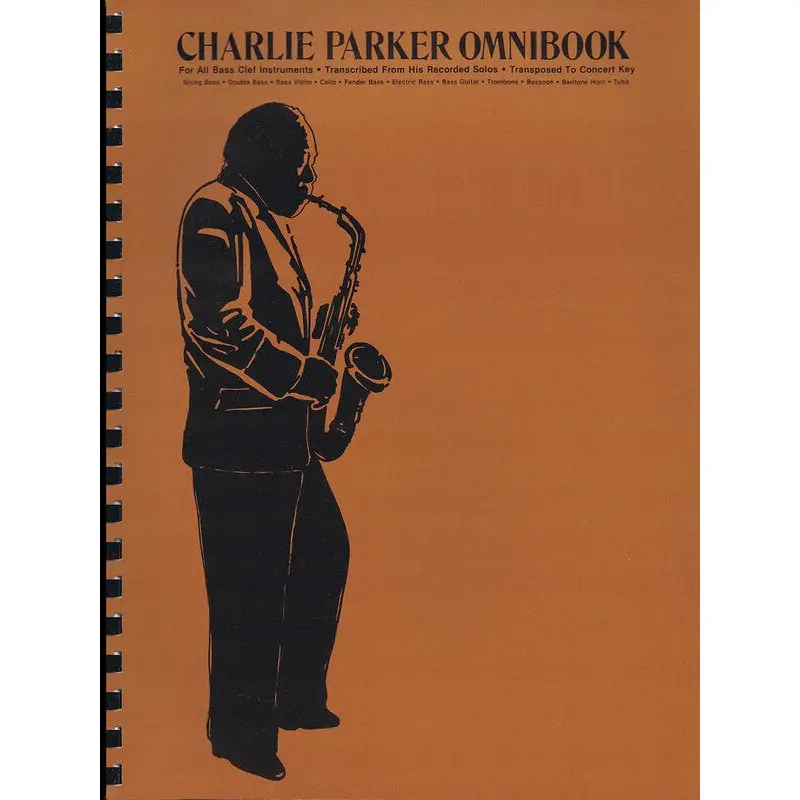 CHARLIE PARKER OMNIBOOK BASS CLEF INSTRUMENTS