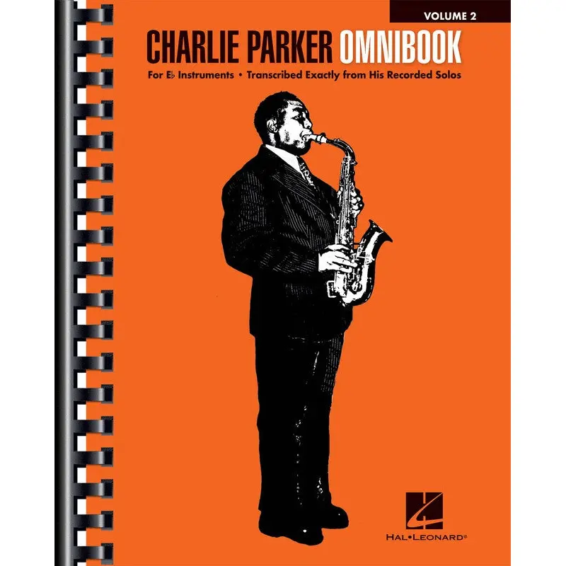 CHARLIE PARKER OMNIBOOK VOL 2 E FLAT INSTRUMENTS