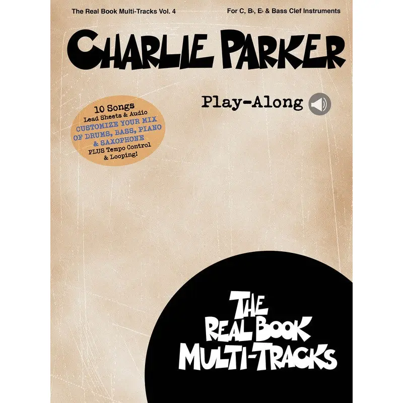 CHARLIE PARKER PLAYALONG V4 BK/OLM