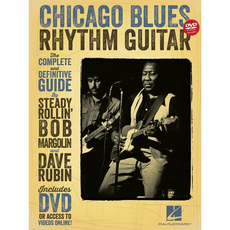 CHICAGO BLUES RHYTHM GUITAR BK/DVD/OLV