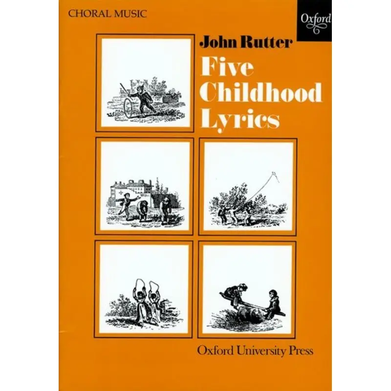 CHILDHOOD LYRICS 5 SATB UNACCOMP