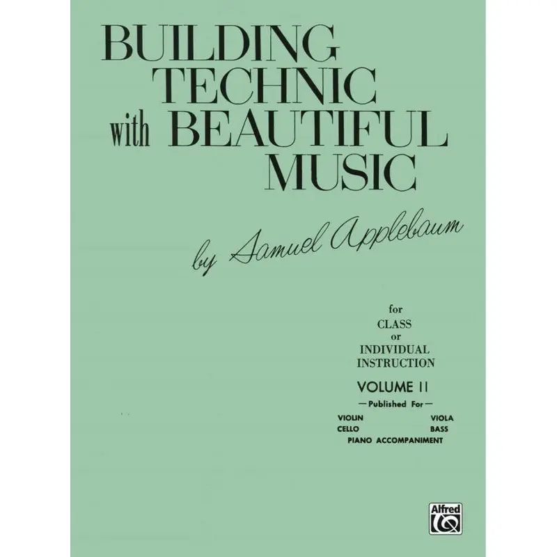 BUILDING TECHNIQUE BEAUTIFUL MUSIC VOL 2 VIOLIN
