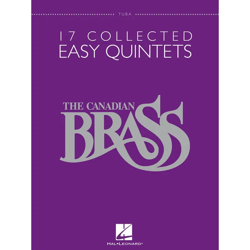 CANADIAN BRASS 17 COLLECTED EASY QUINTETS TUBA