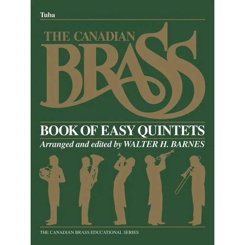 CANADIAN BRASS BOOK OF BEGINNING QUINTETS TUBA