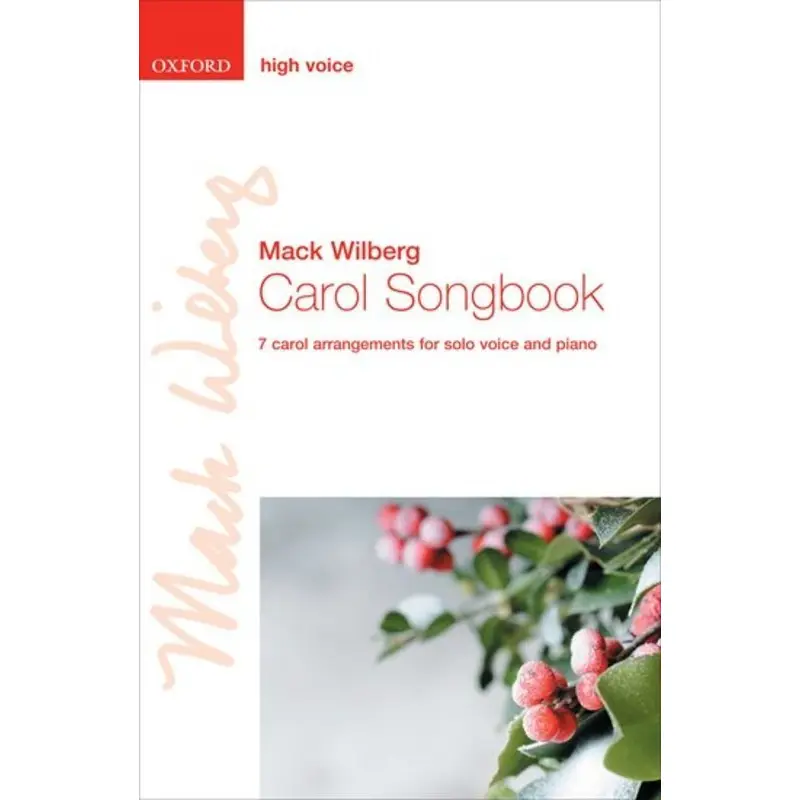 CAROL SONGBOOK ARR WILBERG HIGH VOICE AND PIANO