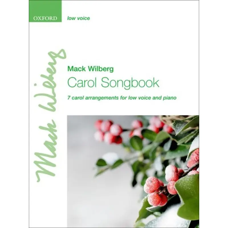CAROL SONGBOOK ARR WILBERG LOW VOICE AND PIANO