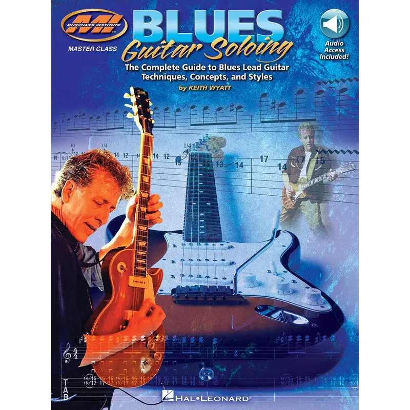 BLUES GUITAR SOLOING BK/OLA