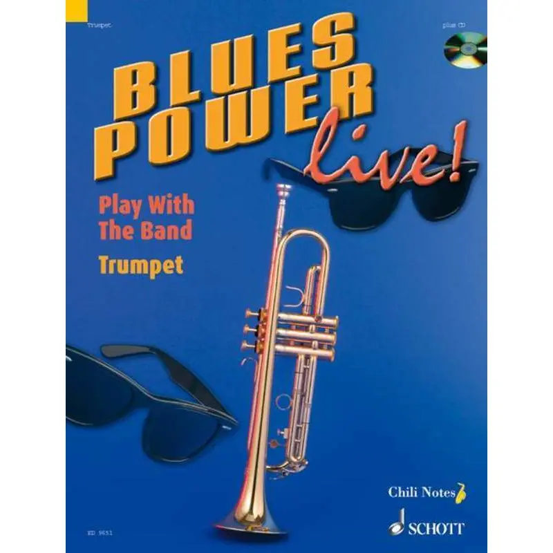 BLUES POWER LIVE! TRUMPET BK/CD