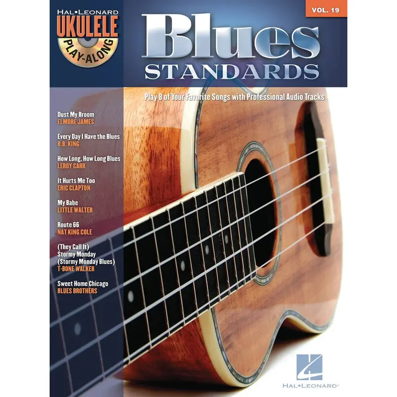 BLUES STANDARDS UKULELE PLAY ALONG BK/CD V19