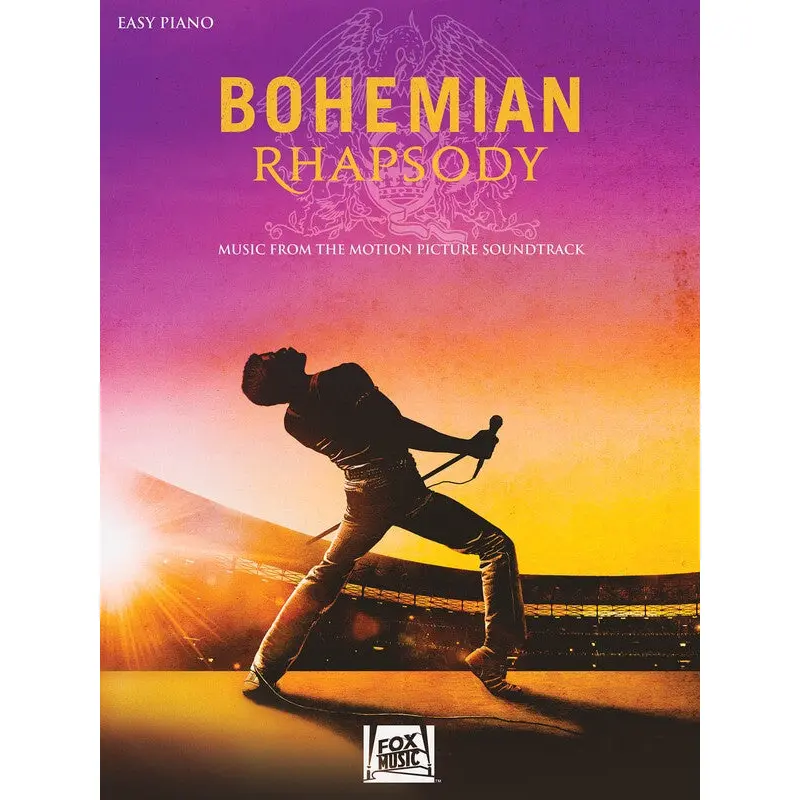 BOHEMIAN RHAPSODY MOVIE SOUNDTRACK EASY PIANO