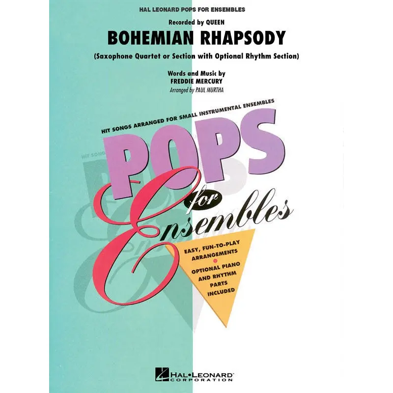 BOHEMIAN RHAPSODY SAX ENSEMBLE PENS2-3