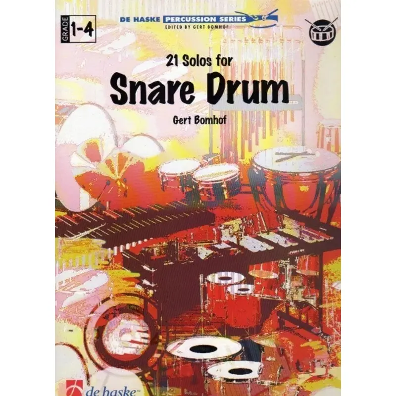 BOMHOF - 21 SOLOS FOR SNARE DRUM