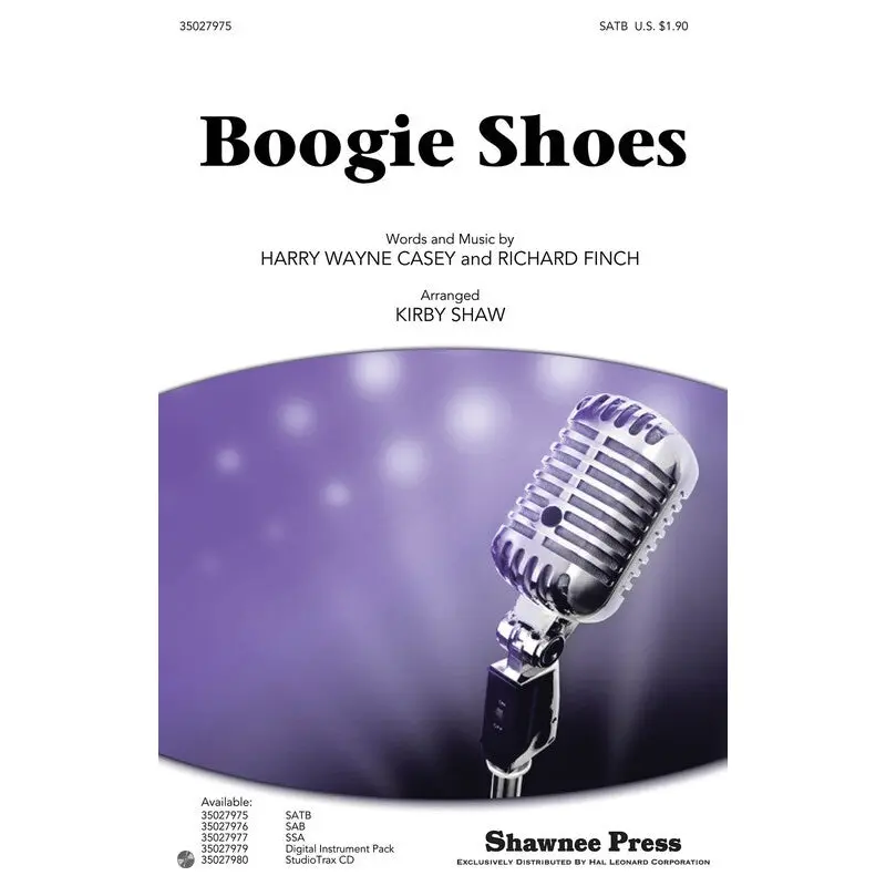 BOOGIE SHOES SATB