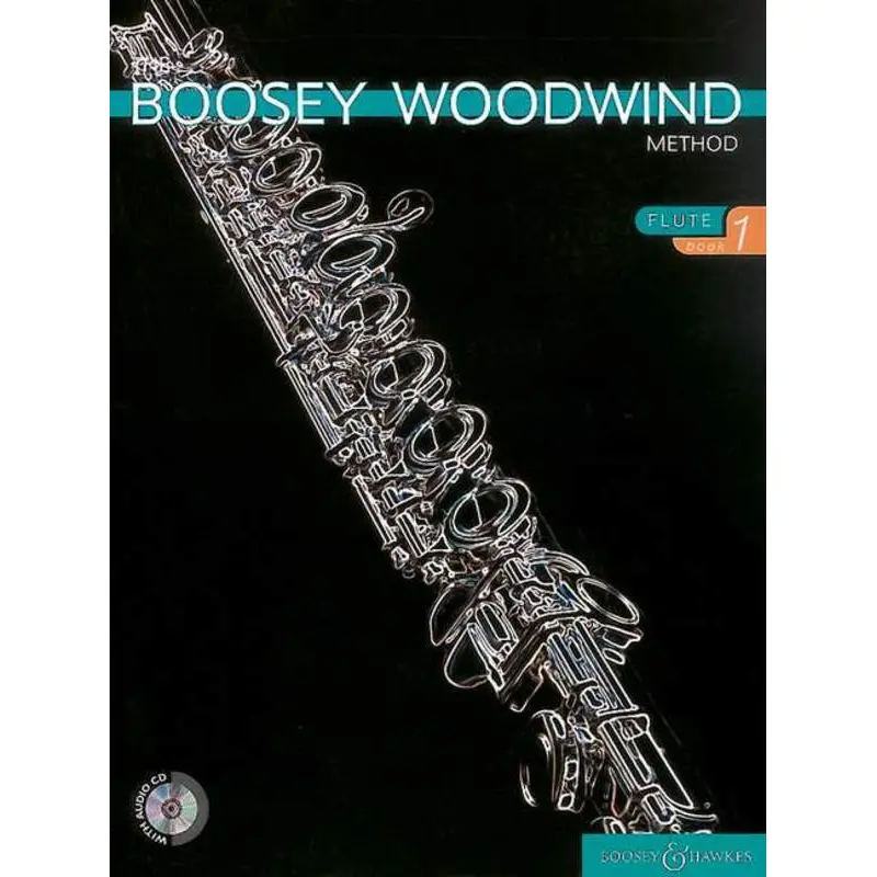 BOOSEY WOODWIND METHOD FLUTE VOL 1 BK/CD