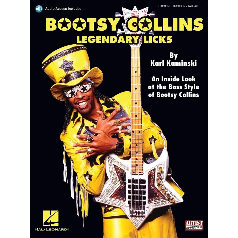 BOOTSY COLLINS LEGENDARY LICKS BK/CD