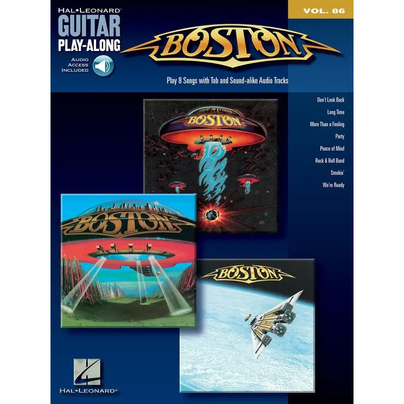 BOSTON GUITAR PLAY ALONG V86 BK/CD