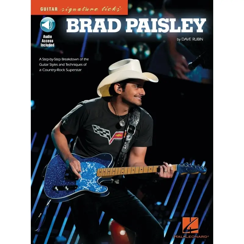 BRAD PAISLEY GUITAR SIGNATURE LICKS BK/CD