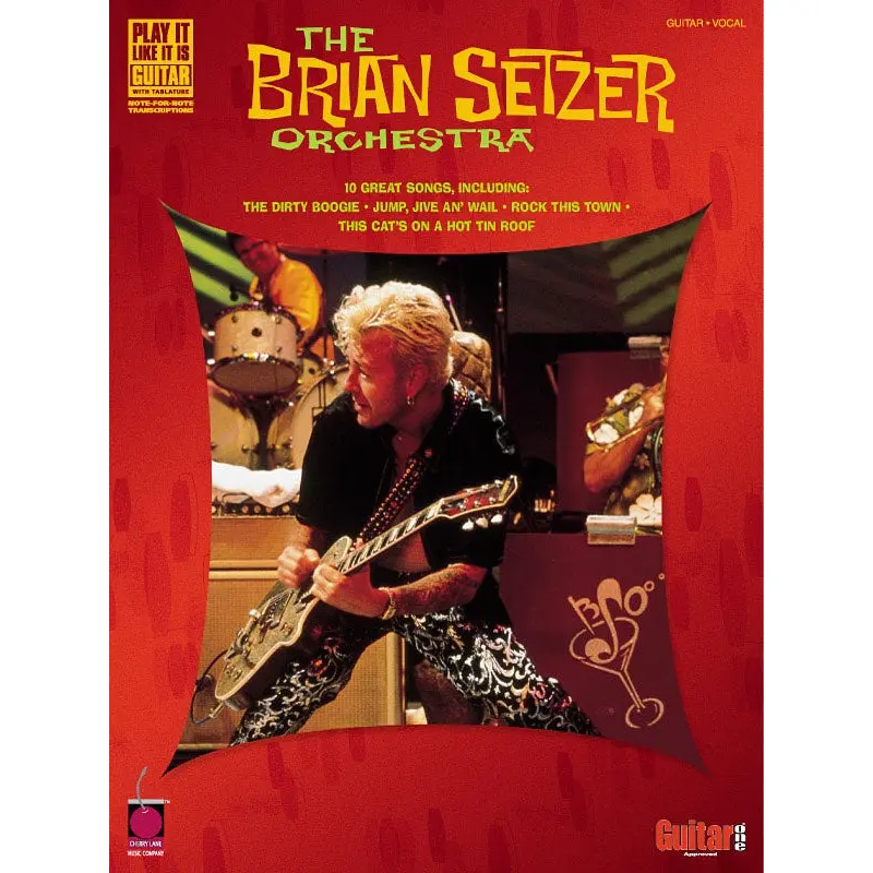BRIAN SETZER ORCHESTRA GTR TAB PILI