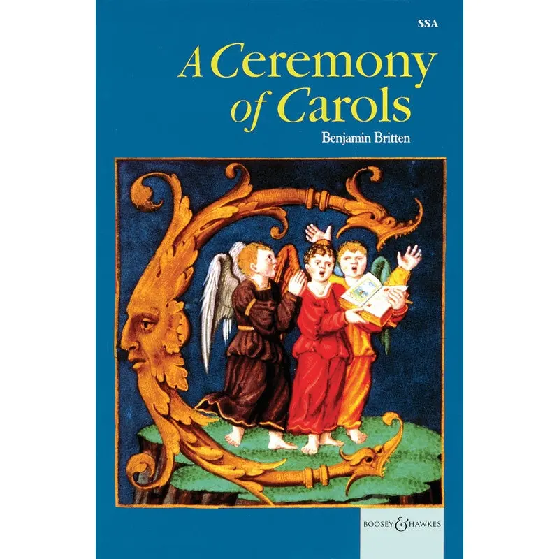 BRITTEN - A CEREMONY OF CAROLS SSA VOCAL SCORE
