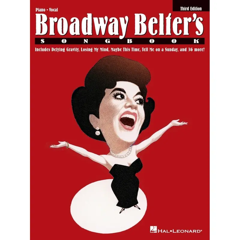 BROADWAY BELTERS SONGBOOK PVG 3RD EDITION