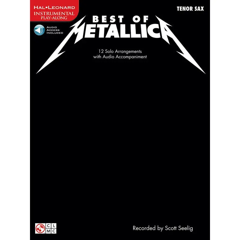 BEST OF METALLICA FOR TENOR SAX BK/CD
