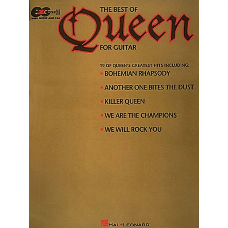 BEST OF QUEEN EASY GUITAR